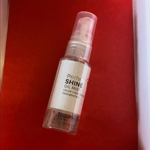 Perfect shine oil mist by nature lab. Trial size
